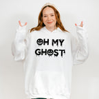 Oh My Ghost Design - Halloween Unisex Crewneck T-Shirt Sweatshirt Hoodie