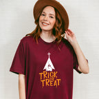 Trick or Treat Design - Halloween Unisex Crewneck T-Shirt Sweatshirt Hoodie