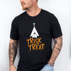 Trick or Treat Design - Halloween Unisex Crewneck T-Shirt Sweatshirt Hoodie