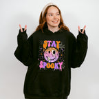 Stay Spooky Face Design - Halloween Unisex Crewneck T-Shirt Sweatshirt Hoodie