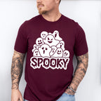 Halloween Spooky Ghost Design - Halloween Unisex Crewneck T-Shirt Sweatshirt Hoodie