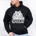 Halloween Spooky Ghost Design - Halloween Unisex Crewneck T-Shirt Sweatshirt Hoodie