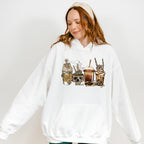 Halloween Coffee Design - Halloween Unisex Crewneck T-Shirt Sweatshirt Hoodie