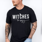 Halloween Witches Be Crazy Design - Halloween Unisex Crewneck T-Shirt Sweatshirt Hoodie