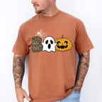 Halloween Boo Spider Design - Halloween Unisex Crewneck T-Shirt Sweatshirt Hoodie