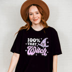 Halloween Witch Hat Design - Halloween Unisex Crewneck T-Shirt Sweatshirt Hoodie