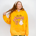 Halloween Its the Season Pumpkin Ghost Design - Halloween Unisex Crewneck T-Shirt Sweatshirt Hoodie