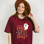 Halloween Fabolous Boo Ghost Design - Halloween Unisex Crewneck T-Shirt Sweatshirt Hoodie