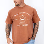 Halloweentown University Est.1998 Smiley Pumpkin Design - Halloween Unisex Crewneck T-Shirt Sweatshirt Hoodie