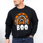 Halloween Spider Wap Boo Rainbow design - Halloween Unisex Crewneck T-Shirt Sweatshirt Hoodie