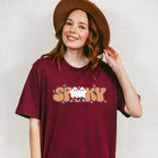 Spooky Ghost Design - Halloween Unisex Crewneck T-Shirt Sweatshirt Hoodie
