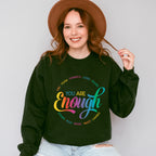 You Are Enough Mental Health Theme T-shirt, Hoodie, Sweatshirt