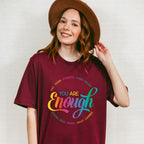 You Are Enough Mental Health Theme T-shirt, Hoodie, Sweatshirt