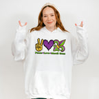 Peace Love Mardi Gras Theme T-shirt, Hoodie, Sweatshirt