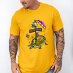 Mardi Gras Gator Theme T-shirt, Hoodie, Sweatshirt