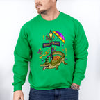 Mardi Gras Gator Theme T-shirt, Hoodie, Sweatshirt