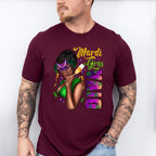 Mardi Gras Diva Theme T-shirt, Hoodie, Sweatshirt