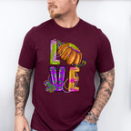 Love Mardi Gras Theme T-shirt, Hoodie, Sweatshirt