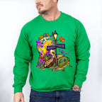 Bourbon St Mardi Gras Theme T-shirt, Hoodie, Sweatshirt