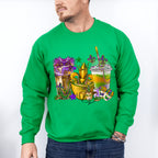 Mardi Gras Coffee Theme T-shirt, Hoodie, Sweatshirt
