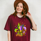 Fleur De Lis Mardi Gras Theme T-shirt, Hoodie, Sweatshirt
