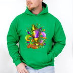 Fleur De Lis Mardi Gras Theme T-shirt, Hoodie, Sweatshirt