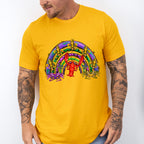 Crawfish Rainbow Mardi Gras Theme T-shirt, Hoodie, Sweatshirt