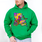 Louisiana Beads Mardi Gras Theme T-shirt, Hoodie, Sweatshirt