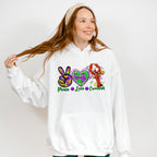 Peace Love Mardi Gras Theme T-shirt, Hoodie, Sweatshirt