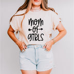 Mom Of Girls Mother's Day Unisex Crewneck T-Shirt Sweatshirt Hoodie