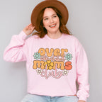 Over Stimulated Moms Club Mother's Day Unisex Crewneck T-Shirt Sweatshirt Hoodie