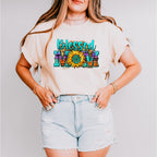 Sunflower Blessed Mom Mother's Day Unisex Crewneck T-Shirt Sweatshirt Hoodie