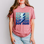 Boy Mom Lightning Mother's Day Unisex Crewneck T-Shirt Sweatshirt Hoodie