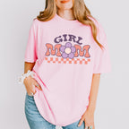 Girl Mom Mother's Day Unisex Crewneck T-Shirt Sweatshirt Hoodie