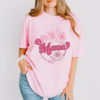Pink Roses Mama Mother's Day Unisex Crewneck T-Shirt Sweatshirt Hoodie