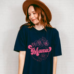 Pink Roses Mama Mother's Day Unisex Crewneck T-Shirt Sweatshirt Hoodie