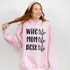 Best Life Mother's Day Unisex Crewneck T-Shirt Sweatshirt Hoodie