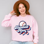 Baseball Mom Mother's Day Unisex Crewneck T-Shirt Sweatshirt Hoodie