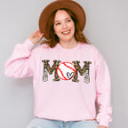 Mom Baseball Mother's Day Unisex Crewneck T-Shirt Sweatshirt Hoodie
