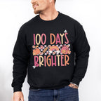 100 Days Brighter Theme T-shirt, Hoodie, Sweatshirt