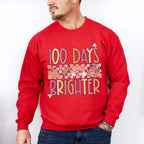100 Days Brighter Theme T-shirt, Hoodie, Sweatshirt