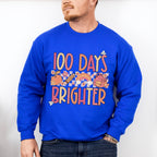 100 Days Brighter Theme T-shirt, Hoodie, Sweatshirt