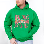 100 Days Brighter Theme T-shirt, Hoodie, Sweatshirt