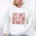 100 Days Brighter Theme T-shirt, Hoodie, Sweatshirt