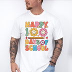 Happy 100 Days of School Theme T-shirt, Hoodie, Sweatshirt