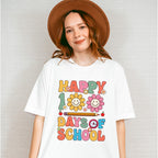 Happy 100 Days of School Theme T-shirt, Hoodie, Sweatshirt