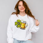 Beer and Clover St Patricks Theme T-shirt, Hoodie, Sweatshirt