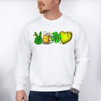 Peace Beer Clover Love St Patricks Theme T-shirt, Hoodie, Sweatshirt