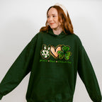 Peace Love St Patricks Theme T-shirt, Hoodie, Sweatshirt