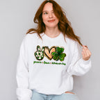 Peace Love St Patricks Theme T-shirt, Hoodie, Sweatshirt